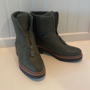 Sam Edelman Women's Jalissa Green waterproof boots US 6.5